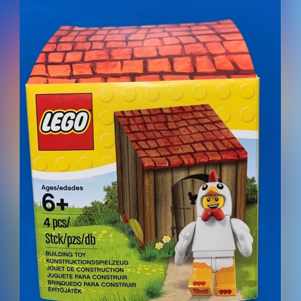 Lego chicken suit guy minifigure